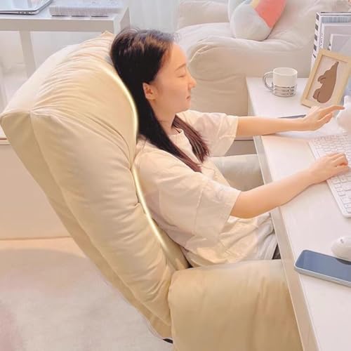 Reclining Executive Office Chairs, Computer Chair Gaming With Back Support Ergonomic Recliner Home Office Desk Chair For Women, Big Tall Managerial Executive Chair With Wheels(/Light Gray,With foot re