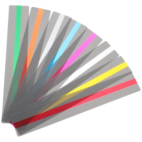 Guided Reading Strips 300 PCS Guided Reading Articles Strips Page Marker Ruler Comics Dyslexia Bookmark for Students