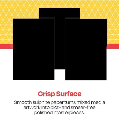 Board Bristol 18X24 Black SCHOOL SMART PK of 100