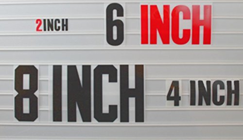 2" Replacement/Additional Letters for Message Board Signs