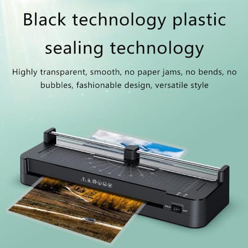 A3 Photo Laminating Machine,with Laminating Sheets 40 Pcs,13 Inch Thermal & Cold Laminating Machine, with Paper Trimmer
