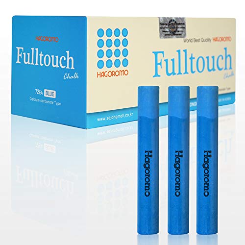 Hagoromo Fulltouch Color Chalk 1 Box [72 Pcs/Blue]