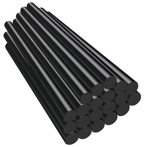 Lodoot Hot Glues Sticks, 20pack, 10.6x0.4Inches, Suitable for Most Glues Guns,Multipurpose for Art Car Dents Paint