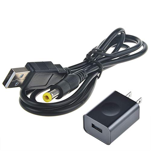 K-MAINS AC Adapter Charger for Yealink W60P IP Phone Black Silver Wireless handset TFT USB Power Supply Cord Mains PSU
