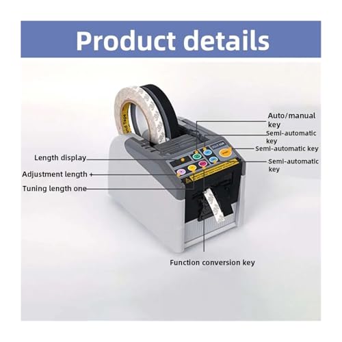 Automatic Tape Cutting Machine Double-Sided Dispenser Adhesive Ribbon Packaging(Group 2)