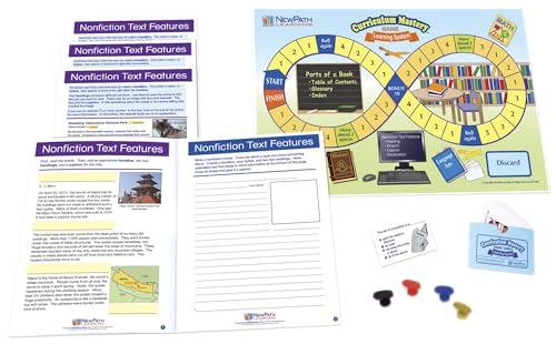 NewPath Learning Nonfiction Text Features Learning Center, Grades 3-5