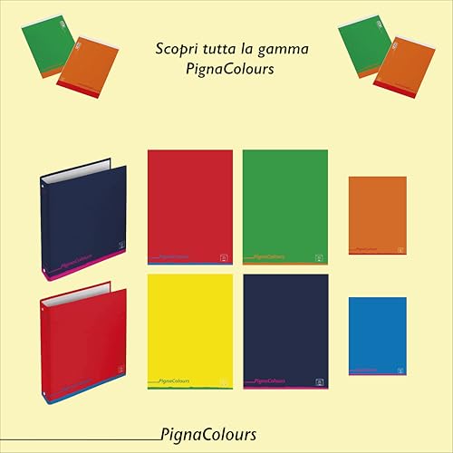 Pinecone Colors 02136411R, A5 Size Notebook, 1R Line, Medium and High Streaks, 80g / m2 Paper, 10 Pieces Pack