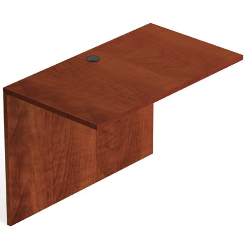 Offices To Go Global 42-inch x 24-inch Flush Bridge, American Dark Cherry (TDSL4224FB-ADC)