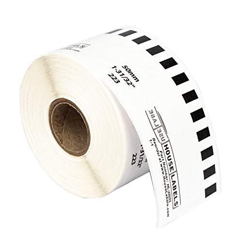 HouseLabels Compatible with Brother DK-2223, 1-31/32" x 100'