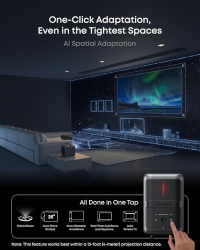 Nebula X1 4K Laser Projector, 3,500 ANSI Lumens, Dolby Vision