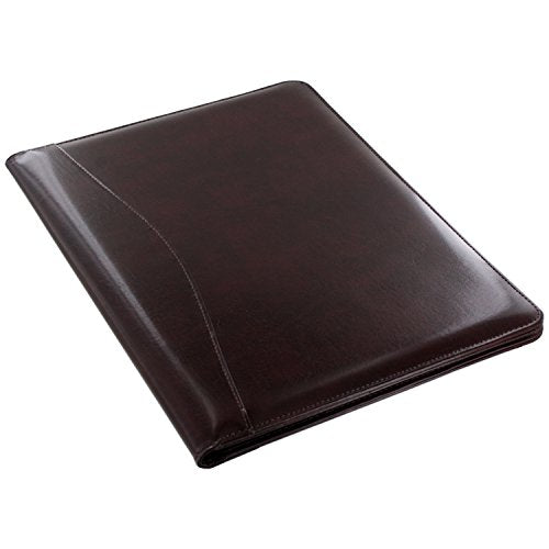 Royce Leather Aristo Padfolio, Aristo Italian Bonded Leather, Burgundy