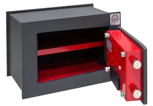 Domus DL/2 Wall Safe with Electronic Lock, Dark Grey