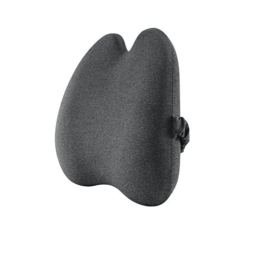 GFHSKRPL Memory Foam Waist Pillow Lumbar Support Cushion for Back Orthopedic Car Seat Office Chair Coccyx Massage Pillows