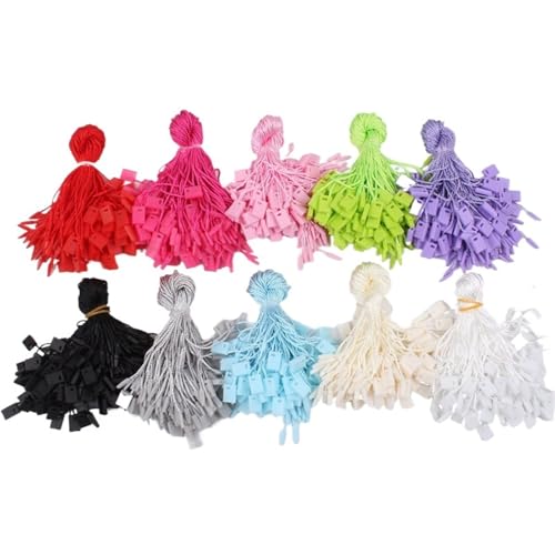 1000pcs 17cm Security Tag Hanger Loop Locks for Garments Bags Shoes Accessories