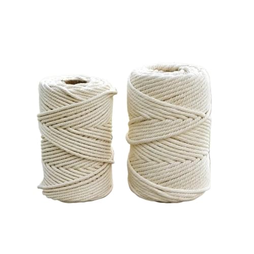 Cotton Twine String 50FT Macrame Cord for DIY