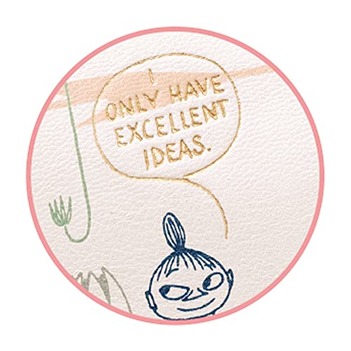 Gakken Sta:Ful Moomin Pencil Case, M, Pouch, Plant Frame H18035