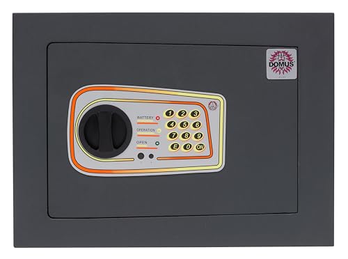 Domus DL/4 Wall Safe with Electronic Lock, Dark Grey