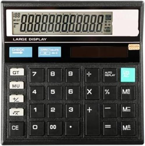 ZHIQISHI Scientific Calculator Calculators Desktop Calculator， 12 Digit Electronic Large Screen Desktop Calculators Home Office School Calculators Financial Accounting Tools