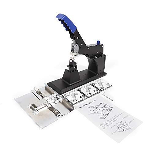 Desktop Office Manual Riding Stapler, 6.5mm Desktop Riding Stapler Saddle Stitch Stitchers Binding Machine