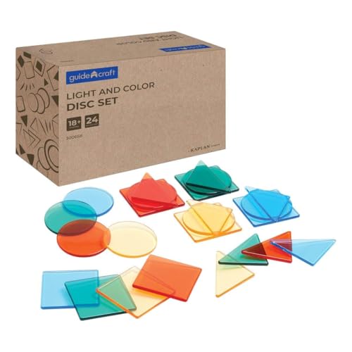 Kaplan Early Learning Company Light and Color Disc Set - 24 Pieces