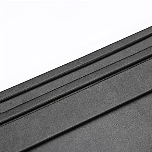 QERTYHKK Magnetic Clip Board File Folder A4 Paper Clipboard with for Business Supplies Leather Black Portfolios Pad