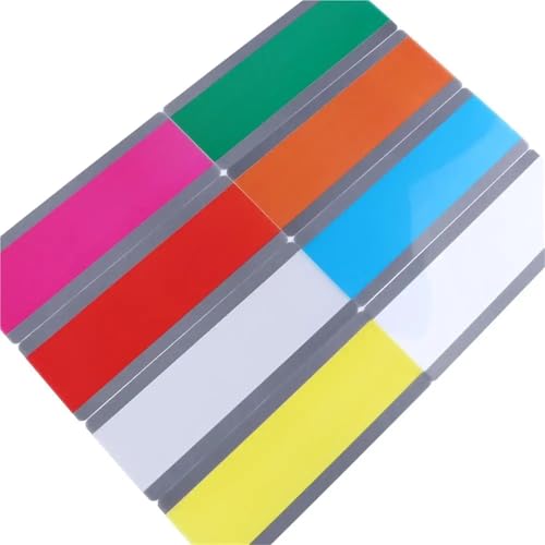Guided Reading Strips 48-Pack Transparent Reading Guide Strips, Highlight Bookmarks for Tracking