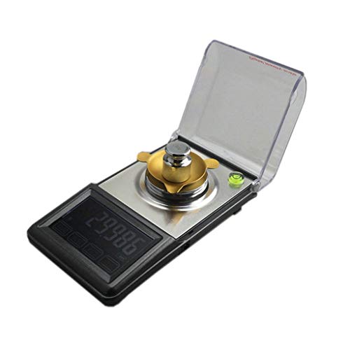 sdneNest 0.001G High Precision Digital Jewelry Scale Gold Scale Tare and PCS Counting Features 7 Uints Electronic Scale.50KG/0.001G