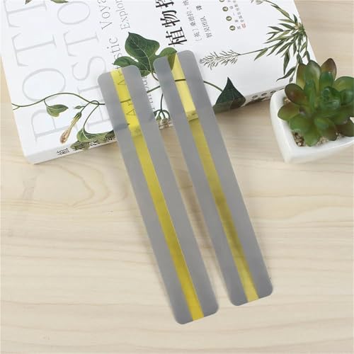 Reading Tracker 40pcs Reading Guide Strips Highlighter Colored Overlays Bookmark Read for Dyslexia People Transparent Gift