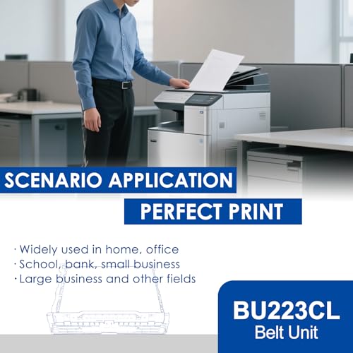 BU223CL BU-223CL Belt Unit, Black (1 Pack) Replacement for Brother BU223CL Belt Unit for HL-L3210CW HL-L3230CDW MFC-L3710CW MFC-L3770CD, Yields Up to 50,000 Pages