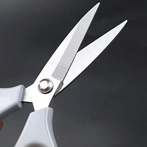 DSWMY Craft Scissors, Craft Scissors with Powerful Handle Multifunctional Kitchen and Office Sharp Cutting Tool