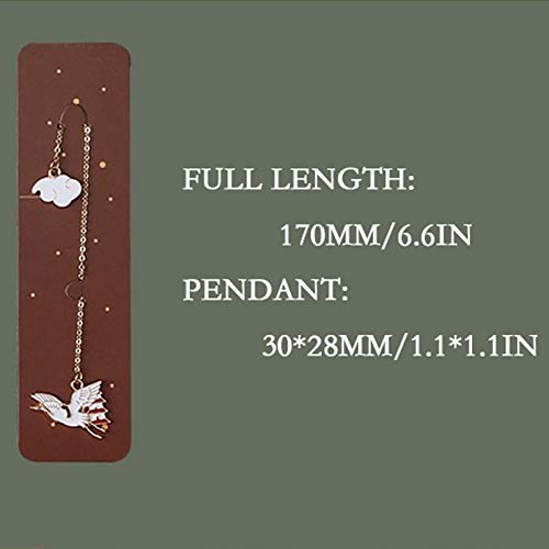 Bookmark 4 pcs Metal Bookmarks Unique Design Book Stopper Exquisite Bird Book Marker Will Help You Read Suitable for Ladies Readers Writers etc Metal Bookmark