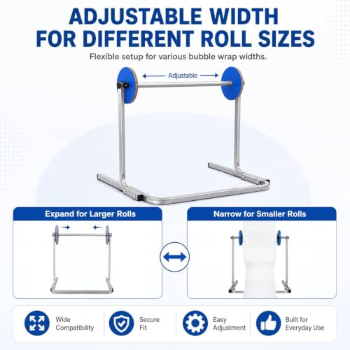 YZHYY Bubble Wrap Roll Dispenser for Packing Shipping