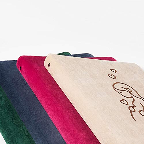 58GXCAAMOT File Organizer Colored Flannel Folders Document Filing Storage Report Presentation Folder Holds 100 Sheets of Paper Suitable for Business or School Colored File Folders (Color : E) (E)