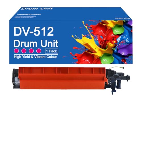 AENERN DV-512 Developer Unit Compatible for Konica Minolta A2XN03D A2XN0KD A2XN0ED A2XN08D Developer Unit Work for Konica Minolta Bizhub C224 C224e C284 C284e C364 C364e C 1 Magenta