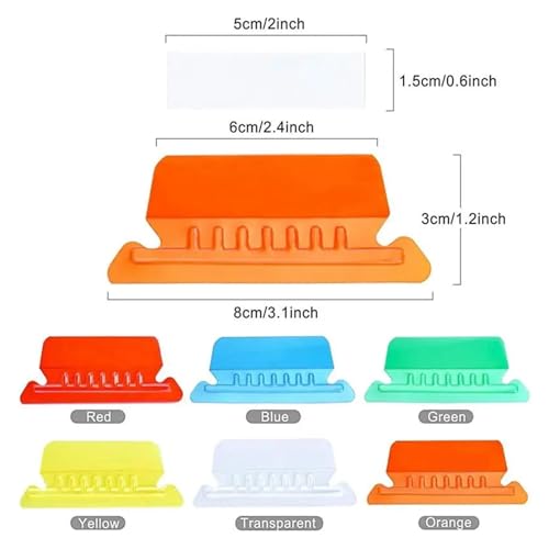 File Folder Tabs 240 Pcs 2 Inch Hanging Folder Tabs and 120 Grids Inserts for Quick Identification of Files File