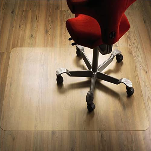Rectangular Clear Chair Mat for Carpet Tiles and Hard Floors,3mm Thick Office Mats for Rolling Chairs,Waterproof High Impact Strength Transparent Floor Protector Mat (130x200cm/51.2x78.7in)