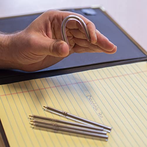 ASR Federal 500pk Non-Lethal Flexible Ballpoint Pen Writing Tool, Blue Ink