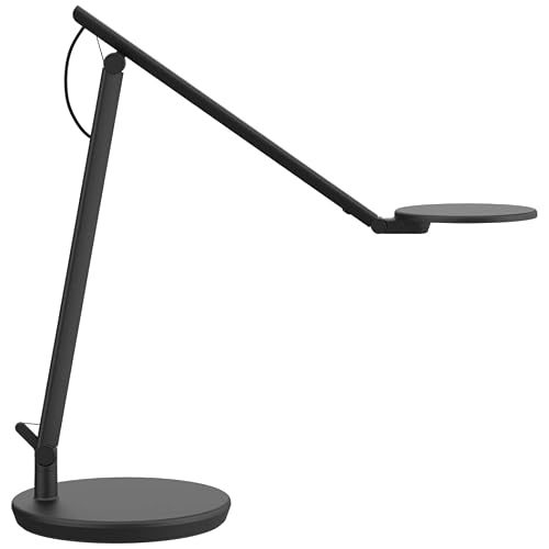 Humanscale Nova Task Light | Extended Range Arm | Desktop Base | 3000 K Color Temperature | Jet Black