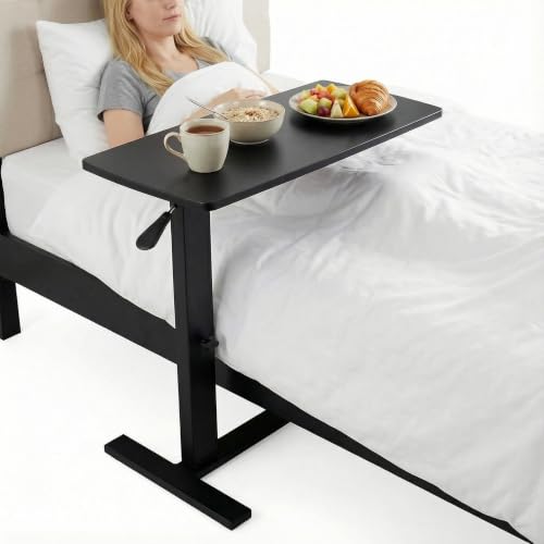 Pneumatic Lap Desks with Wheels 27.56-37.4in Adjustable Height