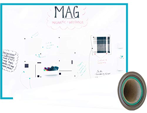 IdeaPaint MAG Magnetic Dry Erase Wallcovering, 107 sq. ft., High-Performance Magnetic Properties, Versatile Hanging Options, Long-Lasting Dry Erase Contact Paper
