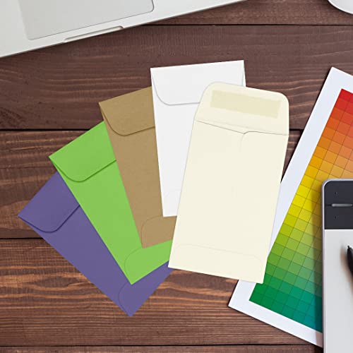 LUXPaper #1 Coin Envelopes | 2 1/4" x 3 1/2" | Natural | 80lb. Text | 500 Qty