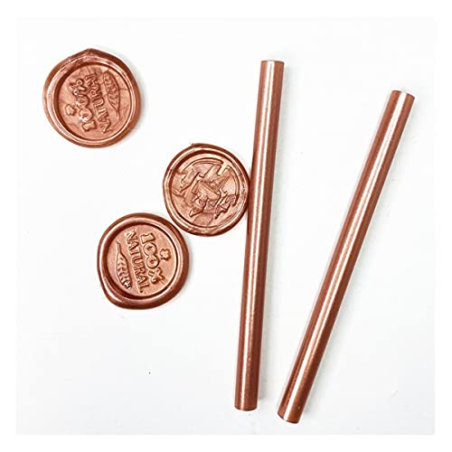 ZTBH Hot Melt Glue Sticks 200mm Hot Melt Glue Stick, Retro Lacquer Wax Seal Tools, Viscosity Adhesive 7/11mm*25 PCS Melt Glue Stick (Diameter : 7mm, Length : Silvery 200mm)