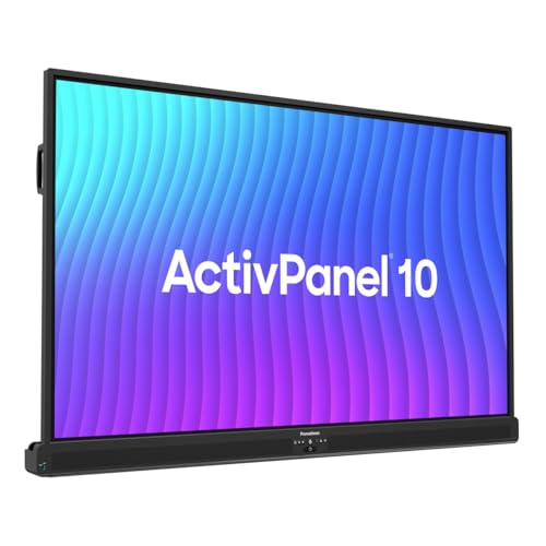 Promethean ActivPanel 10 75" High Specification Digital Whiteboard for Office or Classroom, 4K UHD, OS Flexible Device, Panel, 3 Year Onsite Support