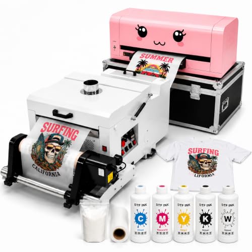 upcheirna 13" All-in-One DTF Printer with FM600 for T-Shirt Printing