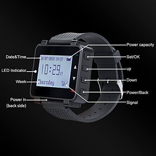 Retekess T128 Restaurant Pager System, Nurse Call System