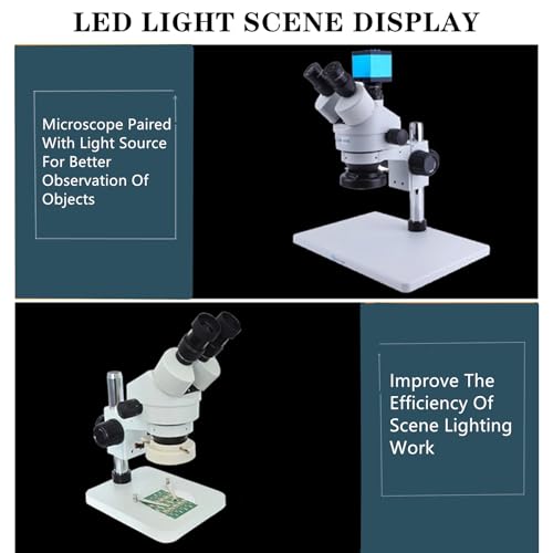 TreochtFUN Microscope Light 144 Led Ring Illuminator Beads