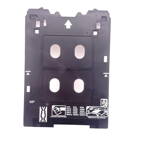 CeaMere Inkjet PVC ID Card Tray for Canon PIXMA TS701 TS702 TS703 TS704