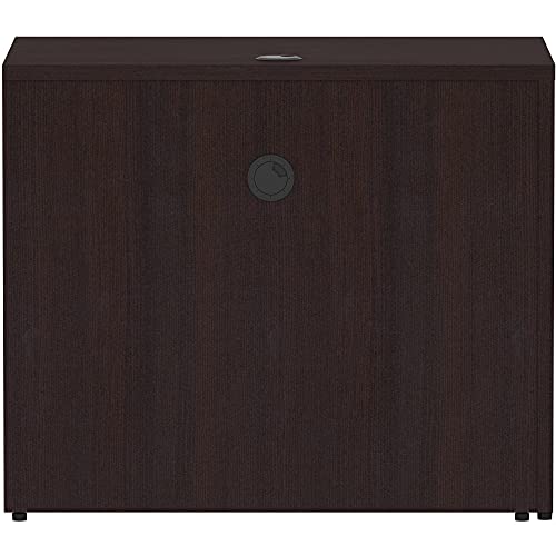 Lorell Espresso Laminate Desk Return