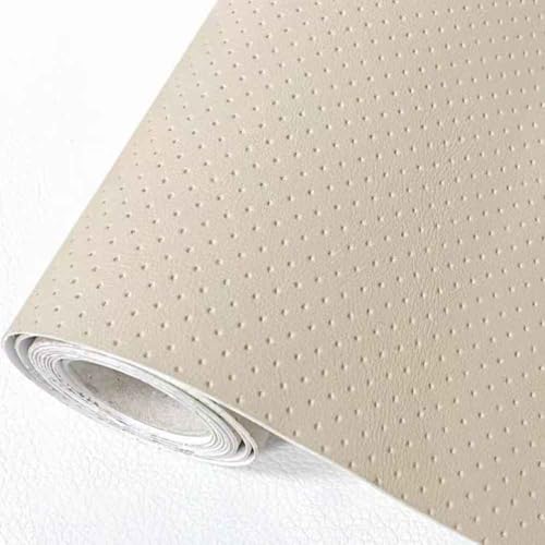 Vividcrate Self-Adhesive Faux PU Repair Tape for Couch, Sofa, Car Seats & Furniture – Realistic Vinyl Patch Kit(Beige Yellow,78x40 in)