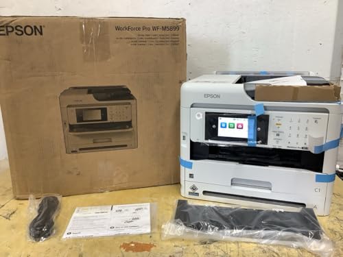 Epson WorkForce Pro WF-M5899 Wired & Wireless Inkjet Multifunction Printer - Monochrome